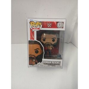WWE Roman Reigns with Belts Funko Pop! Vinyl Figure #131 W/ Protector